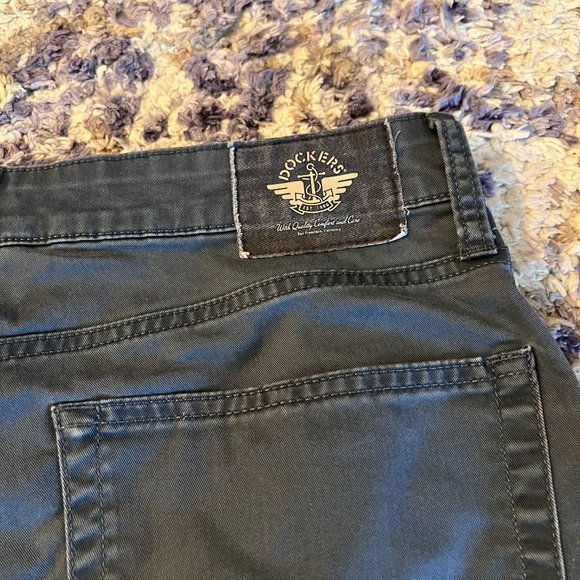 Dockers Jean Cut Pants Slim Fit Gray 32x30 - Picture 7 of 9